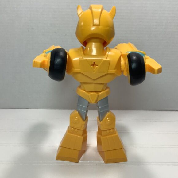 Transformers Playskool Heros Rescue Bot Bumble Bee Action Figure Toy Yellow - Picture 4 of 6